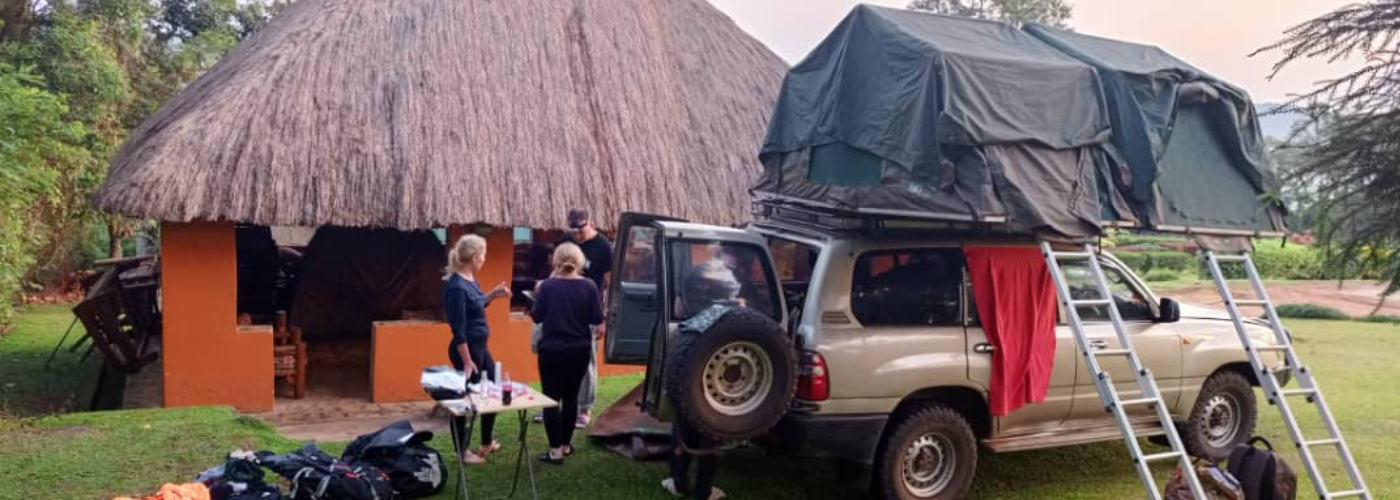Car rental in Kenya with a rooftop tent