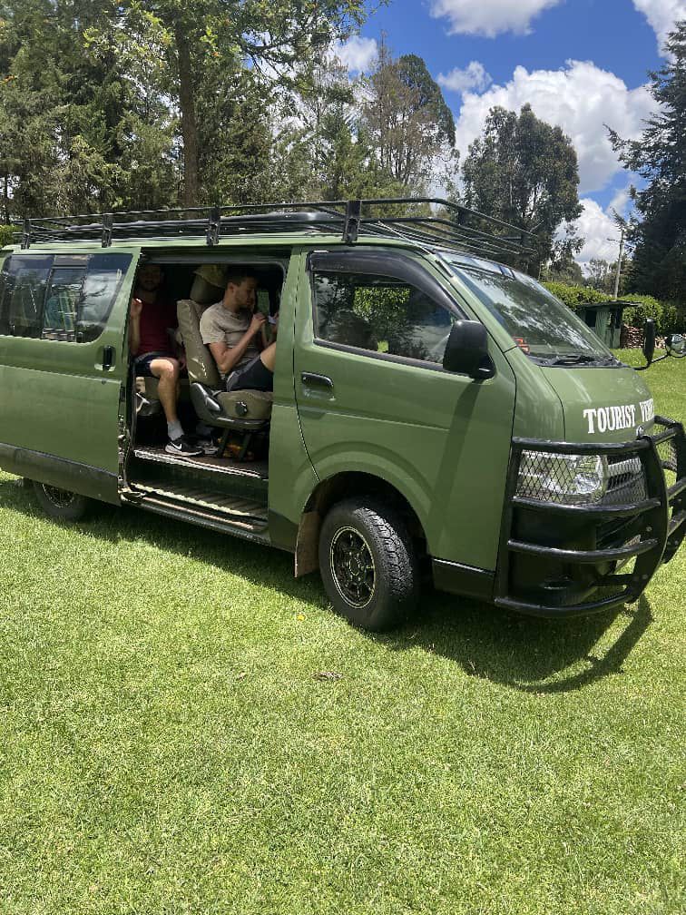 4x4 Safari Van Hire in Kenya with a driver